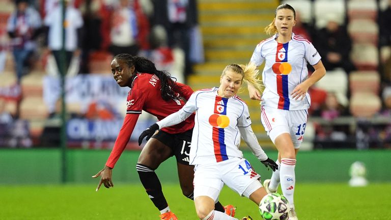 Manchester United were no match for Lyon's pressure