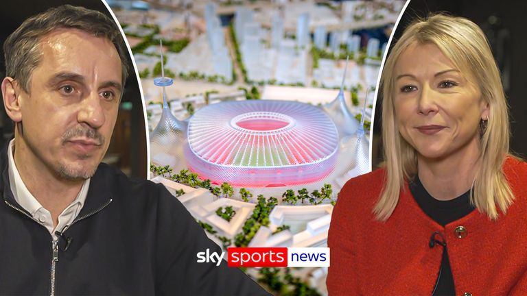 Man Utd stadium plans.