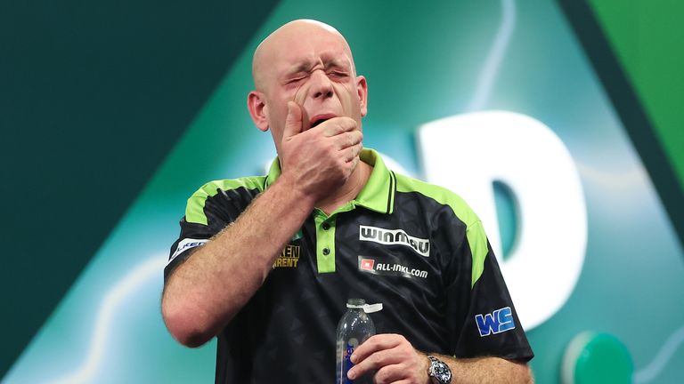 Photos taken during the 2026 Paddy Power World Darts Championship at Alexandra Palace, London.