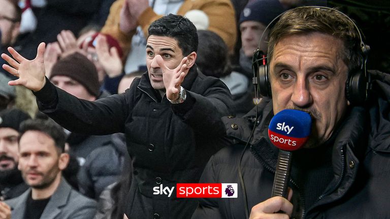 Gary Neville discusses Arsenal