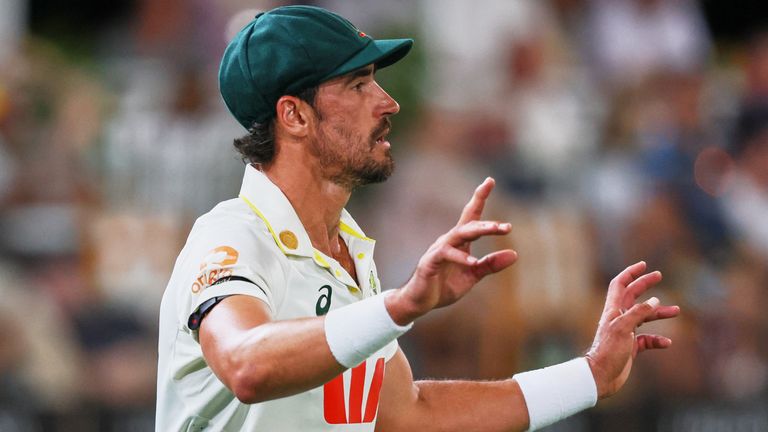 Australia's Mitchell Starc, The Ashes (Associated Press)