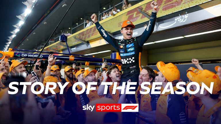 With the Formula 1 season having come to an end, we look back at how Lando Norris edged out McLaren team-mate Oscar Piastri and Red Bull&#39;s Max Verstappen to claim a maiden world title.