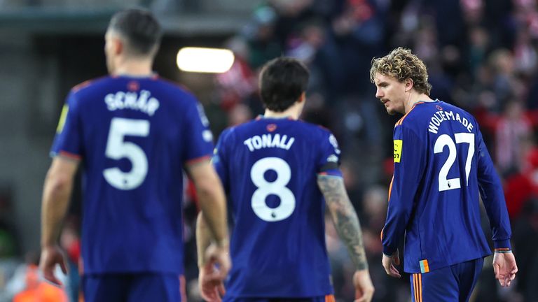 Nick Woltemade's own goal left Newcastle on the wrong end of another Tyne-Wear derby defeat