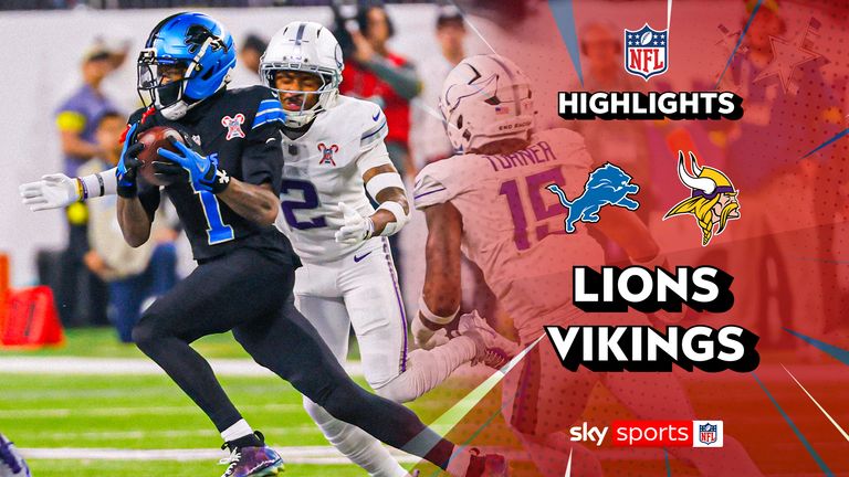 Detroit Lions vs Minnesota Vikings NFL highlights