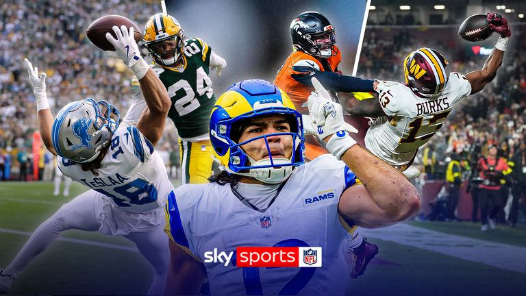 Watch Paku Nacua, George Pickens, DeVonta Smith and many more, perform the most unbelievable catches from the 2025 NFL season.