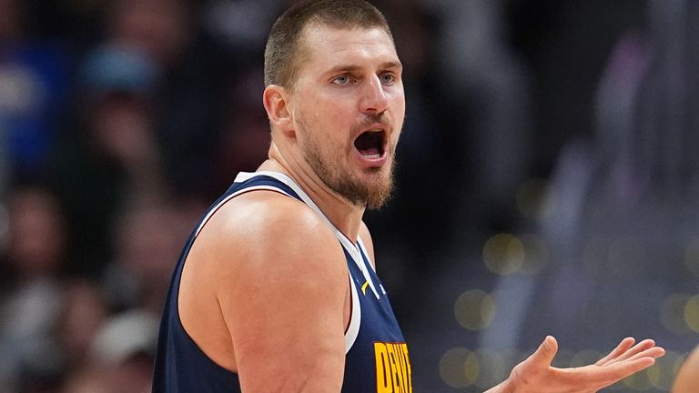 Denver Nuggets center Nikola Jokic (Associated Press)