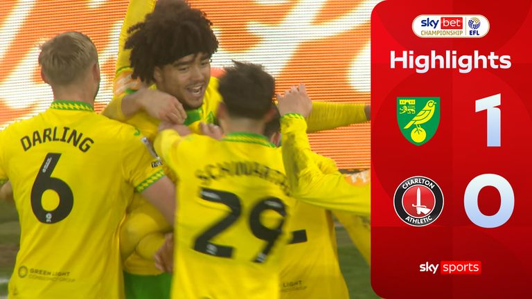 Highlights of the Sky Bet Championship game between Norwich and Charlton