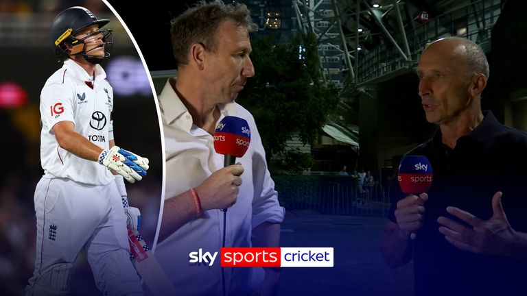 The Ashes: Nasser Hussain was left bemused by Ollie Pope's dismissal during day two of the second Test