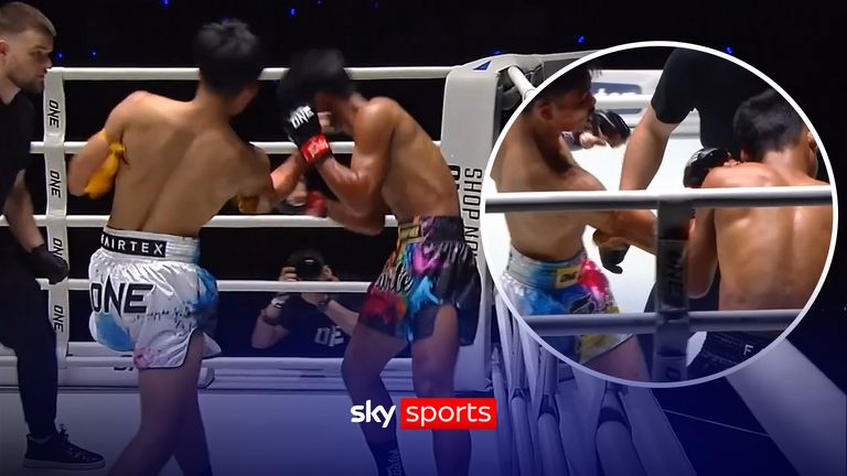 ONE Championship: Kraithong lands HUGE uppercut KO on ONE Friday Fights debut!