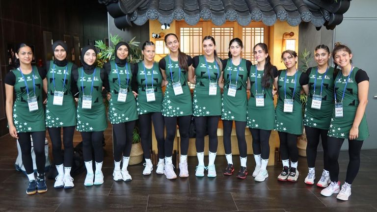 Pakistan won the Asian Youth Girls Netball Championship by beating the Maldives earlier this year
