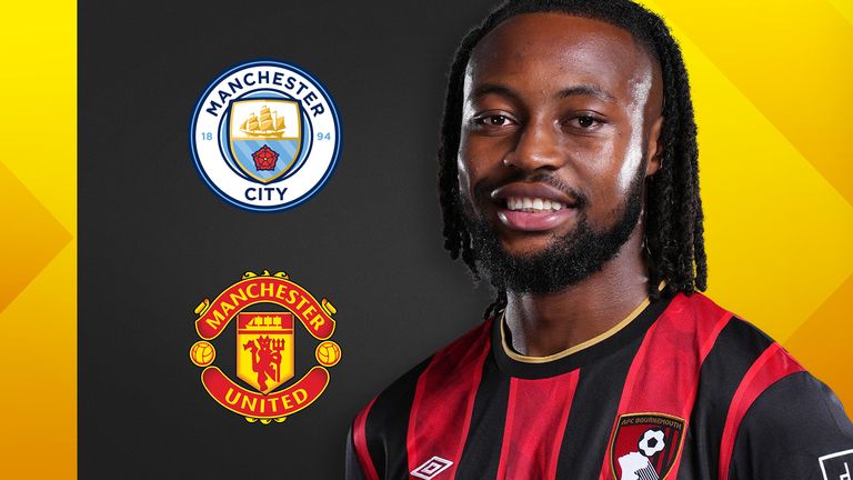 Antoine Semenyo has been linked with a potential move to Manchester City or Manchester United