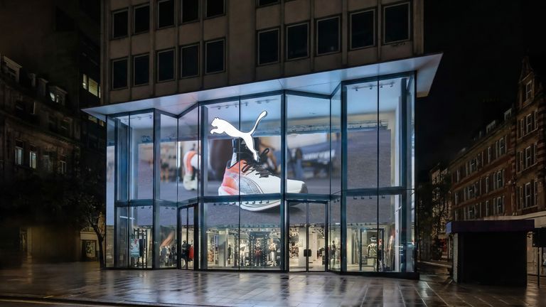 PUMA abriu uma nova loja principal na Oxford Street
