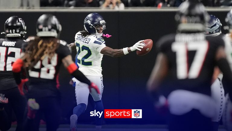 100-yard TD! Seattle Seahawks' Rashid Shaheed with the LONGEST play of the season!