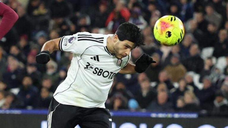Raul Jimenez gives Fulham a late lead at West Ham