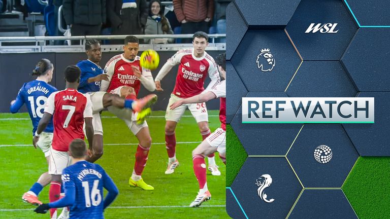 Ref Watch: Should Everton have  been awarded a penalty against Arsenal?