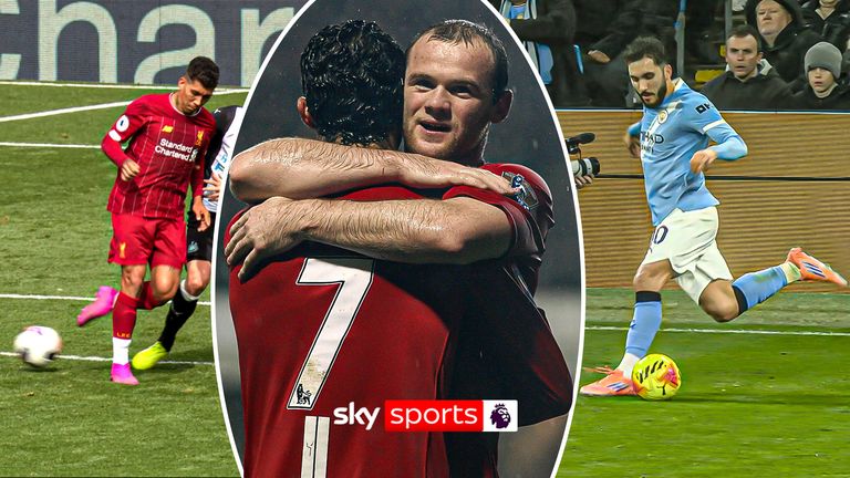 Roberto Firmino, Wayne Rooney with Cristiano Ronaldo and Rayan Cherki