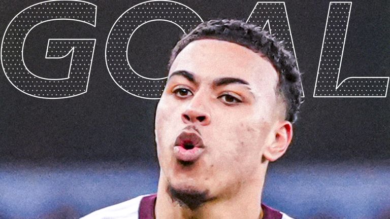 Rogers scores against Man Utd