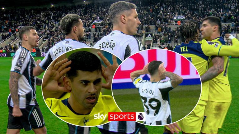 Did Romero's celebration spark a full-time clash?