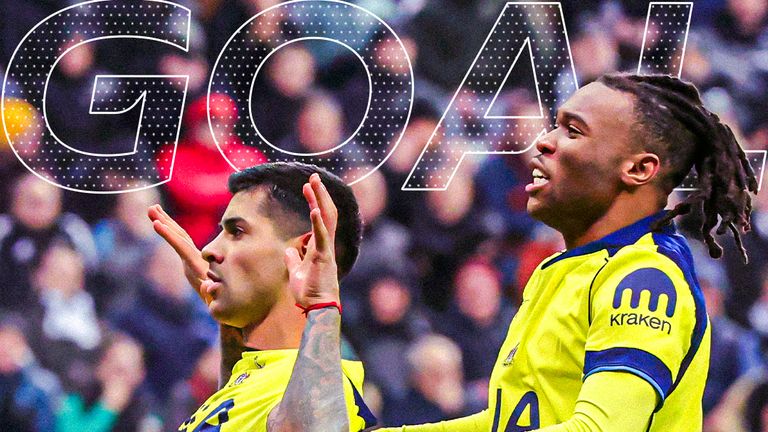 Romero scores overhead against Newcastle