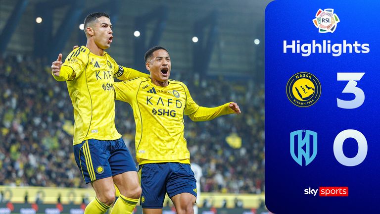 Ronaldo double sees Al Nassr's record-breakings tenth successive win