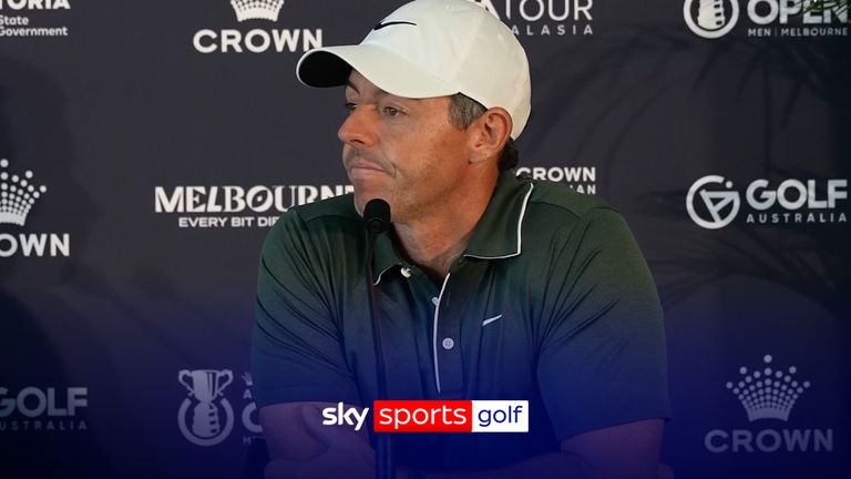 Australian Open: Rory McIlroy sets sights on Royal Melbourne success