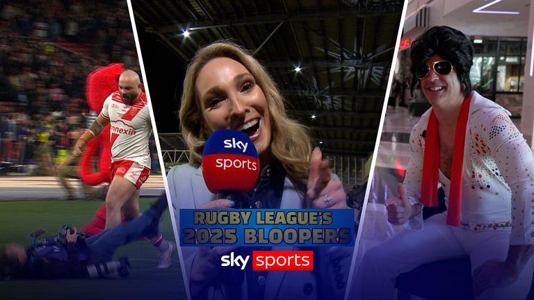Sit back and enjoy the funniest moments from this year's Rugby League coverage on Sky Sports.