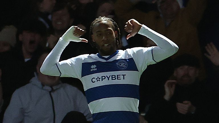 Rumarn Burrell scored two more for QPR at home to West Brom