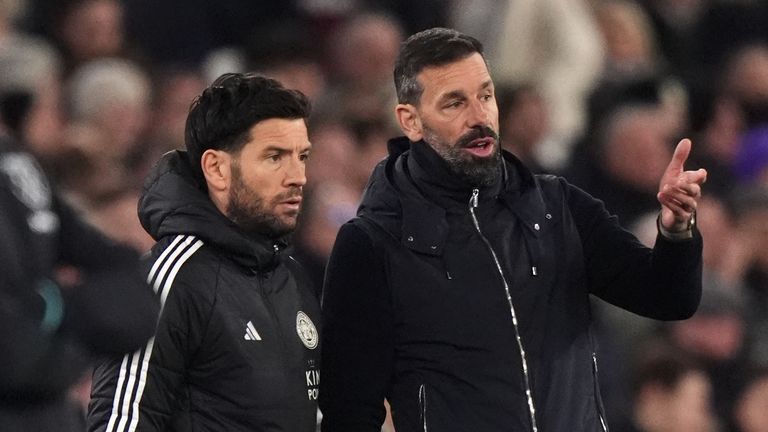 Brian Barry-Murphy was Ruud van Nistelrooy's assistant at Leicester City