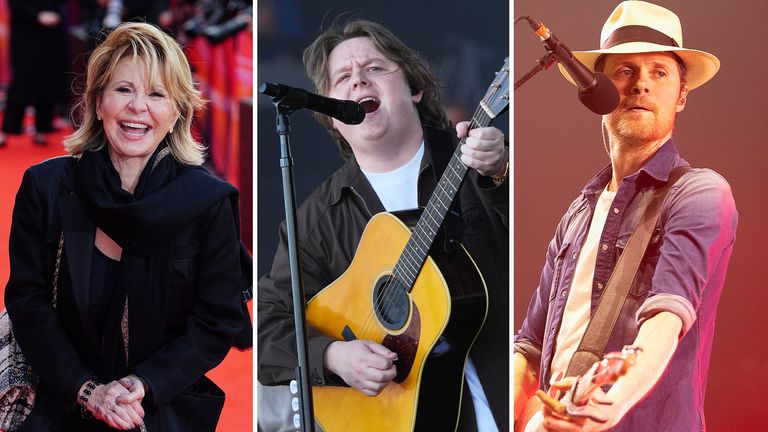 Lulú, Lewis Capaldi y Jon Fratelli