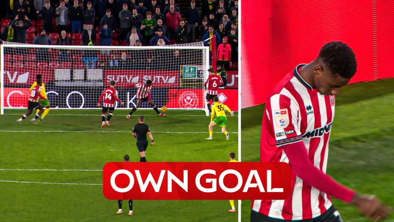 Sheffield Utd OG v NOR