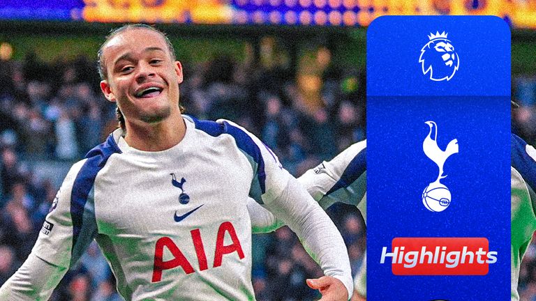 Vertical highlights from Spurs vs Brentford.