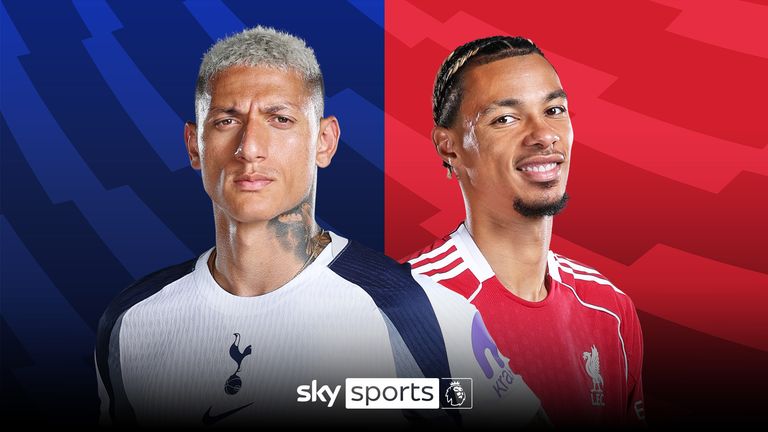 Tottenham host Liverpool on Saturday Night Football - kick-off is 5.30pm UK time