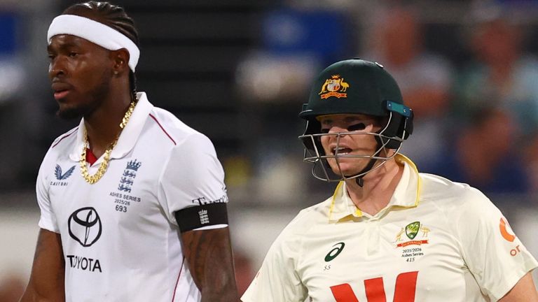 Jofra Archer and Steve Smith got into a fiery exchange late on day four as Australia took a 2-0 lead in the Ashes