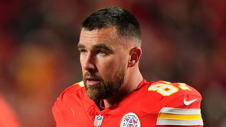 Kansas City Chiefs tight end Travis Kelce 