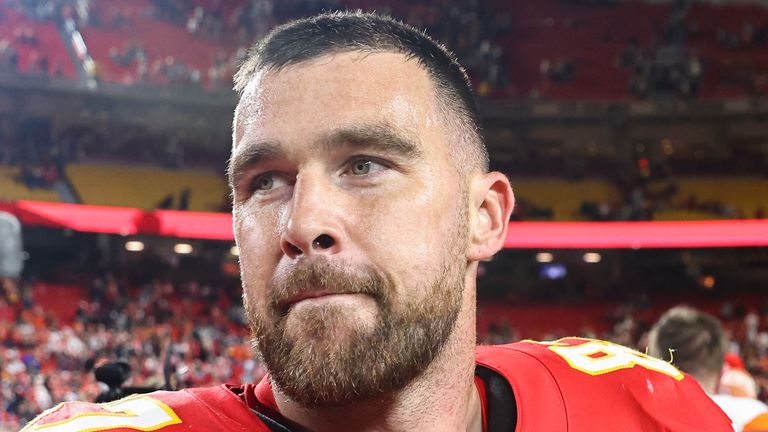 Kansas City Chiefs tight end Travis Kelce may have played his last home game