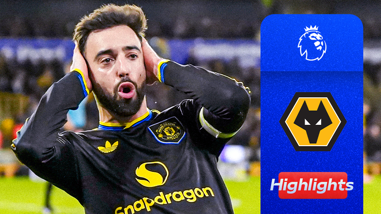 Wolves vs Man Utd - vertical highlights