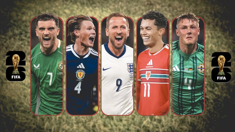 World Cup draw to reveal opponents for England and Scotland, and potential ties for play-off bound Rep. Ireland, Wales and N. Ireland