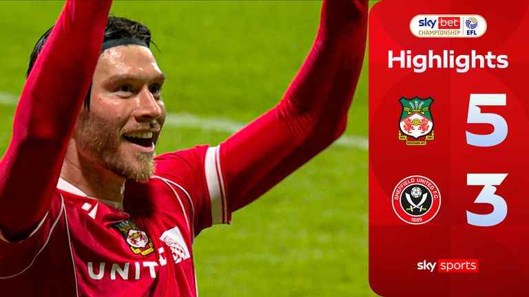 Wrexham 5-3 Sheffield United