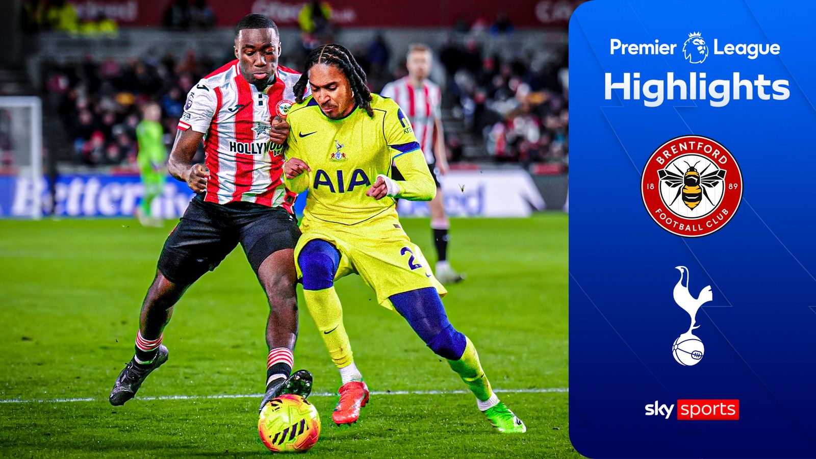 Brentford 0-0 Tottenham Hotspur | Premier League highlights - Sky Sports