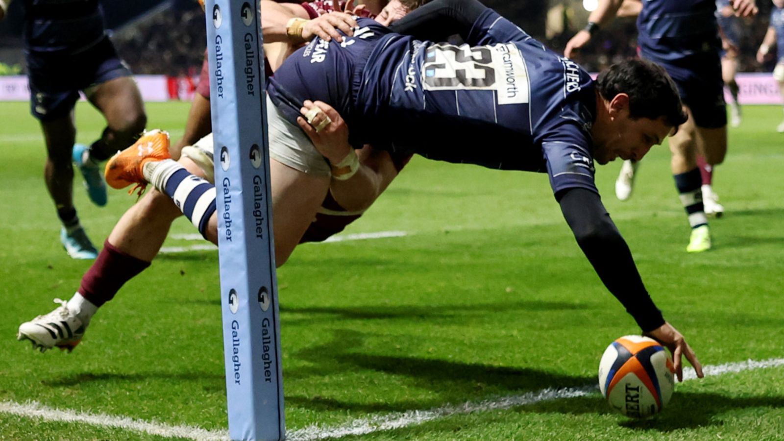 Gallagher Prem: Bristol Bears fight back to beat Sale Sharks 19-17 as Newcastle claim first win of season