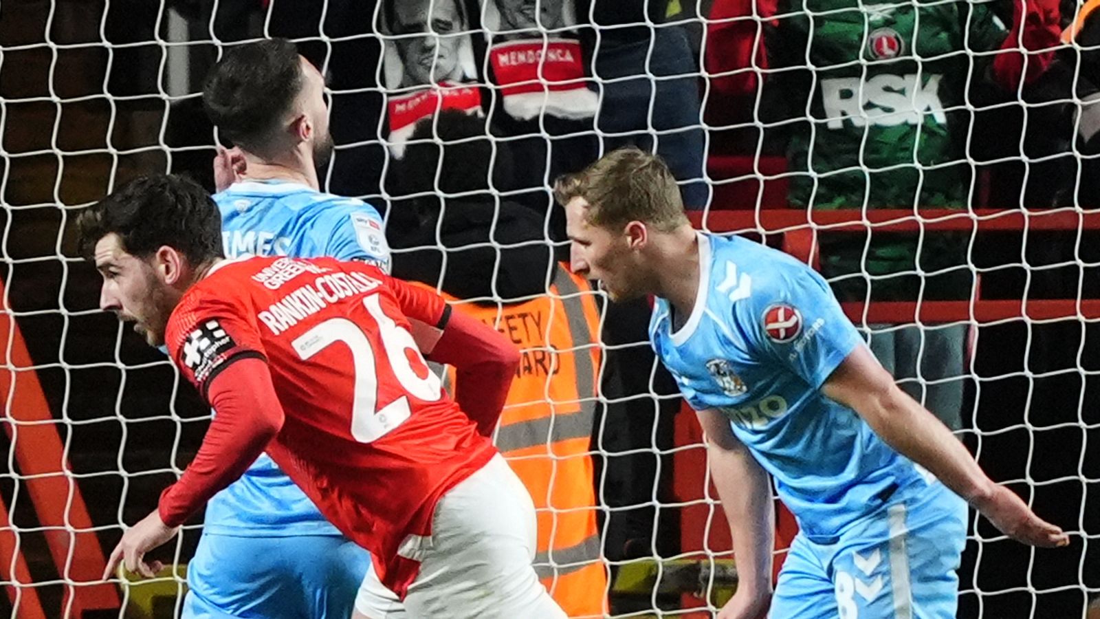 Charlton Athletic 1-1 Coventry City: Joe Rankin-Costello denies league leaders