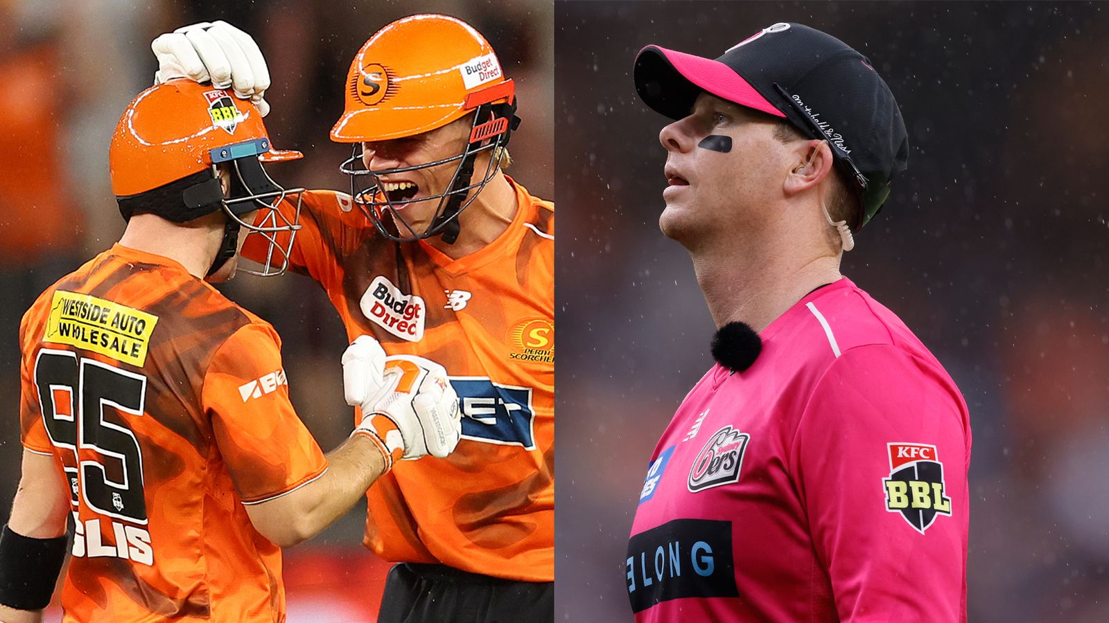 Big Bash Final: Steve Smith irritated at playing in rain as Perth Scorchers beat Sydney Sixers to win sixth title