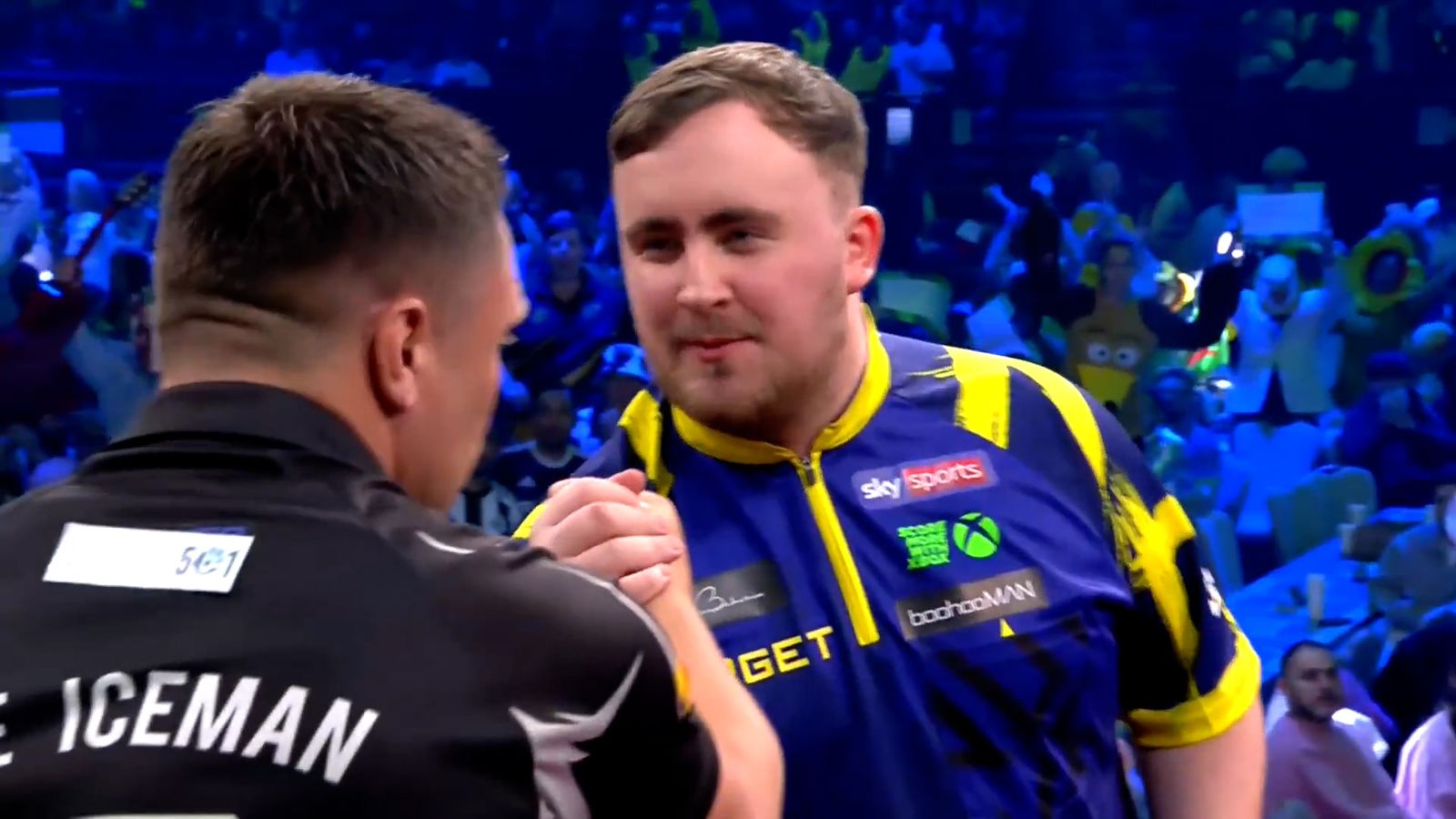 Gerwyn Price knocks world champion Luke Littler out of Bahrain Masters