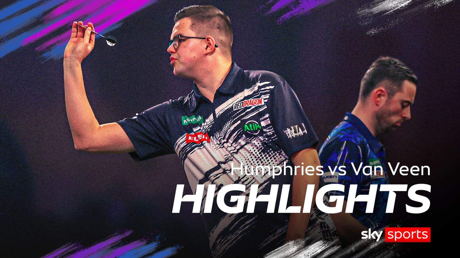 World Darts Championship: Luke Humphries vs Gian van Veen