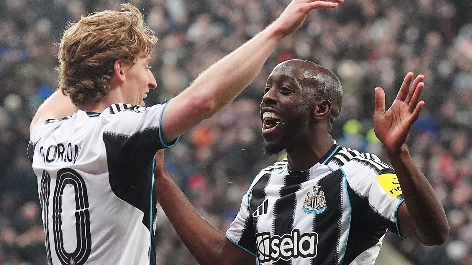 Newcastle 3-0 PSV: Magpies move into top eight of Champions League table after cruising to win at St James' Park