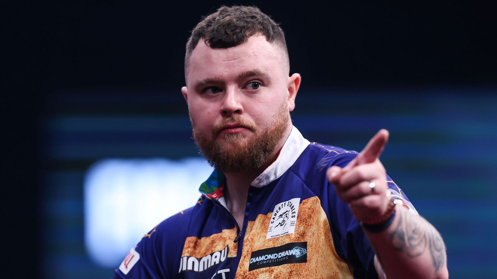 Premier League Darts: Josh Rock confident he deserves place despite losing streak but he 'needs something to get angry'