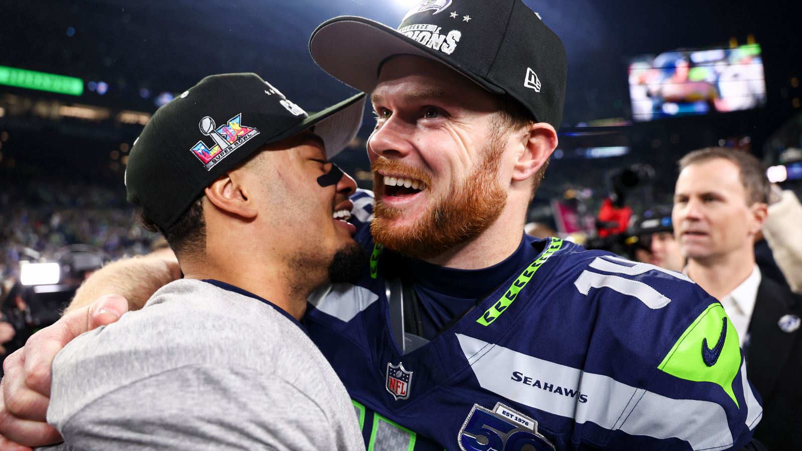 Super Bowl 2026: Sam Darnold leads Seattle Seahawks past Los Angeles Rams to reach Super Bowl against New England Patriots