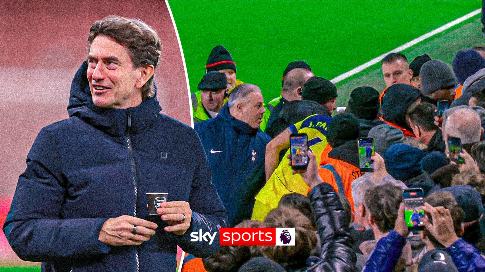 Spurs: Van de Ven and Palhinha fan clash, Romero Insta call-out & Frank's Arsenal cup! - Sky Sports