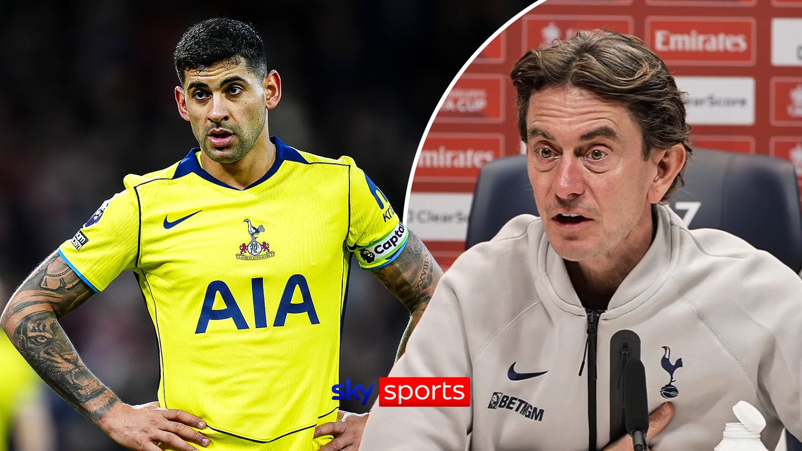 Thomas Frank responds to Spurs board facing the media following Cristian Romero comments - Sky Sports