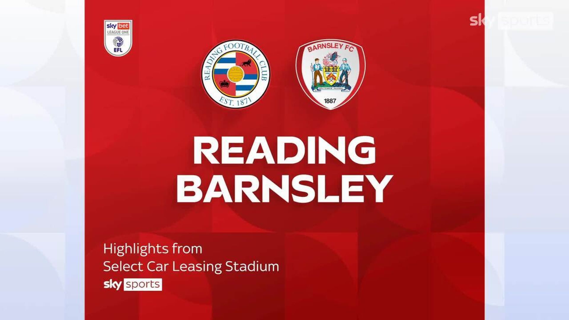 Reading 2-2 Barnsley